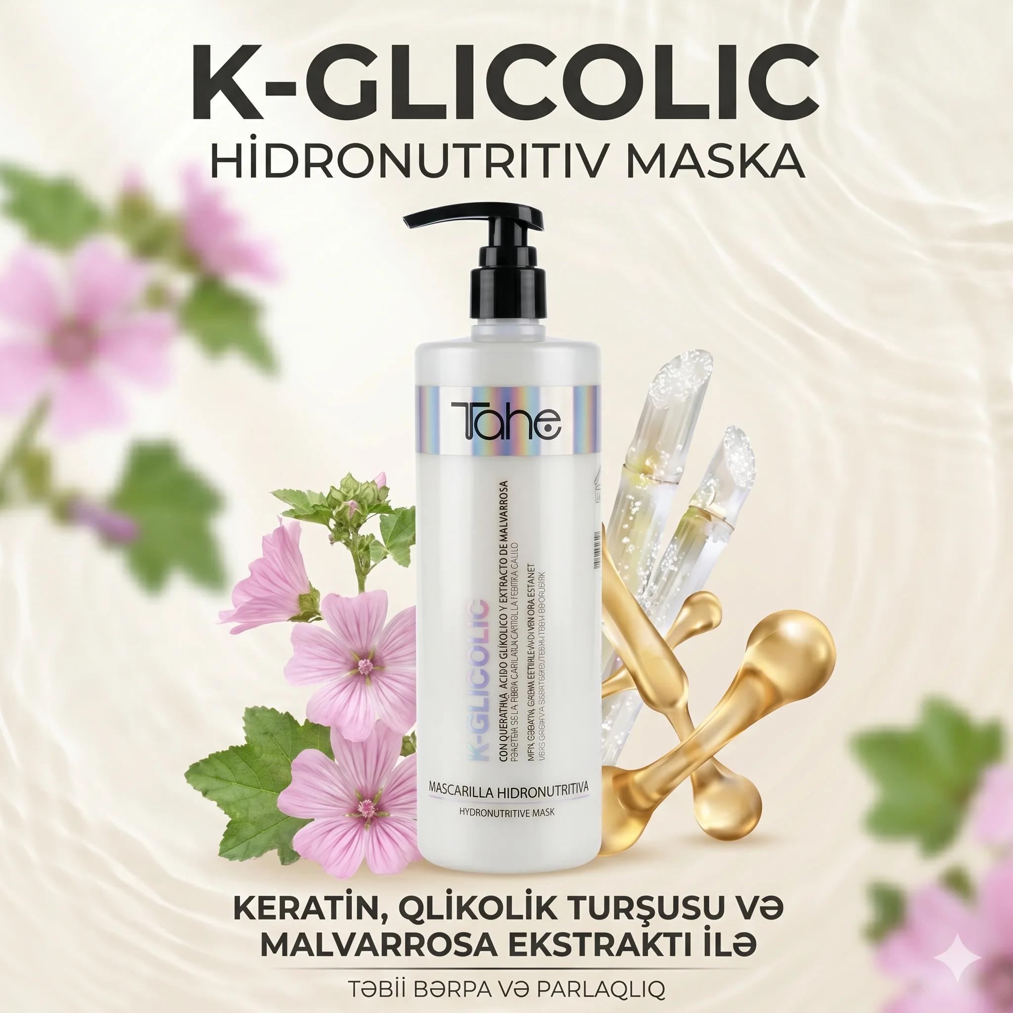 Tahe K-Glicolic Hydronutritive mask 1000ml - миниатюра 2