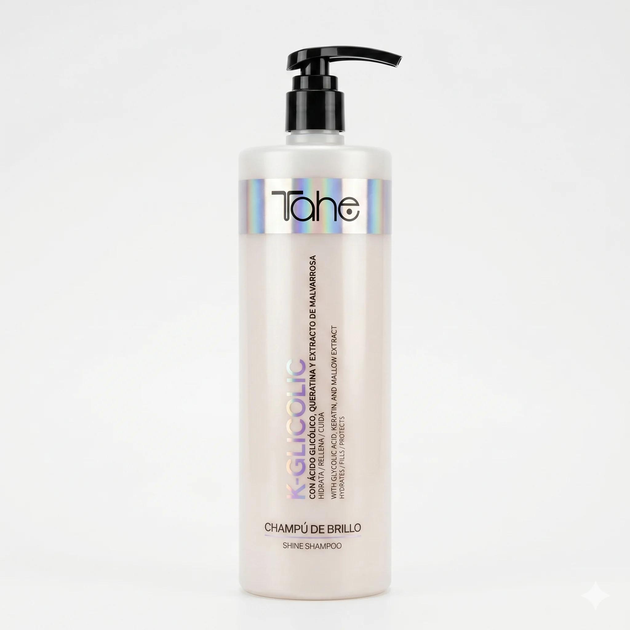 Tahe K-Glicolic Shine Shampoo 1000ml - изображение 1