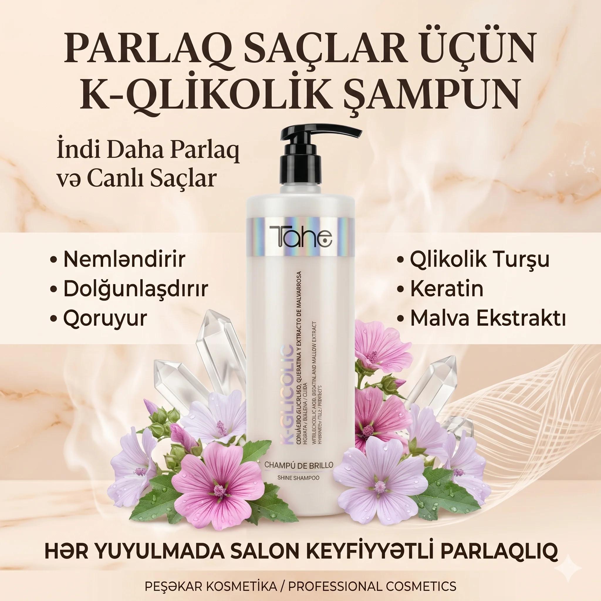 K-Glicolic Shine Shampoo 300ml - миниатюра 2