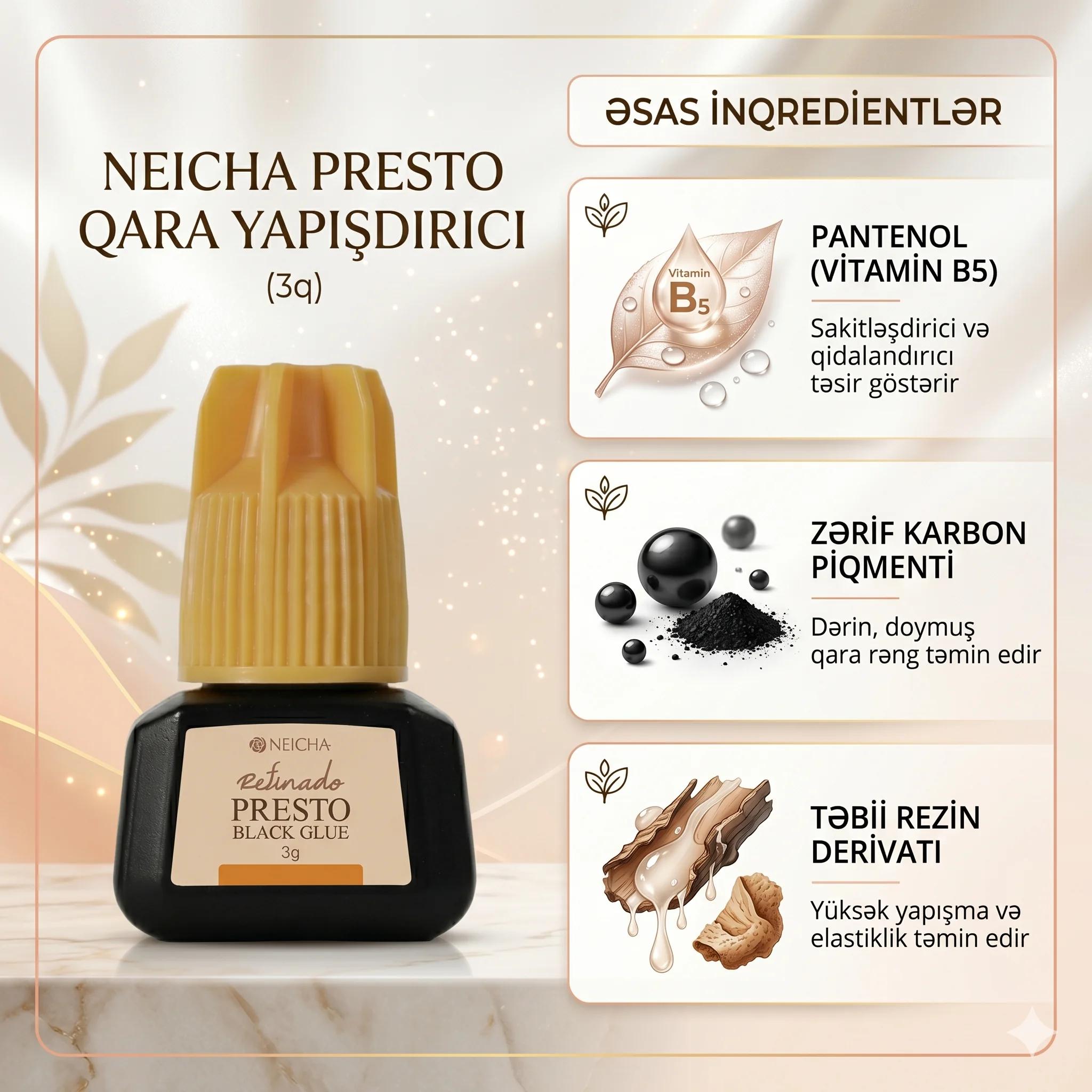 Клей для ресниц NEICHA Presto 3 г - миниатюра 3