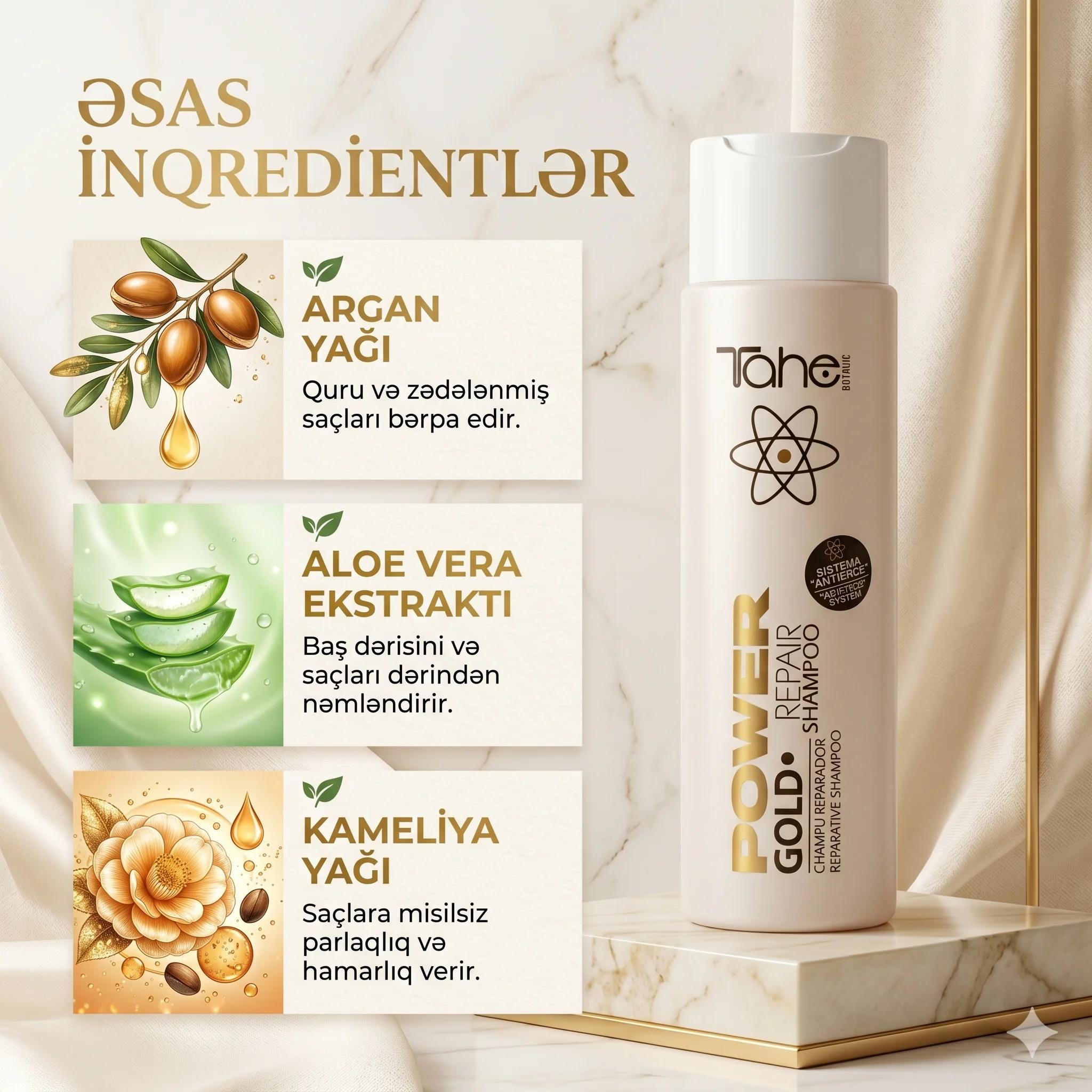 Power Repair Shampoo 300ml - миниатюра 3