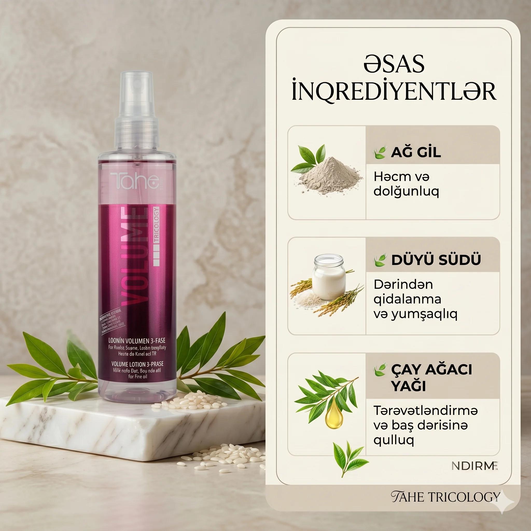 Tahe Volume Lotion 2-Phase 200ml - миниатюра 3