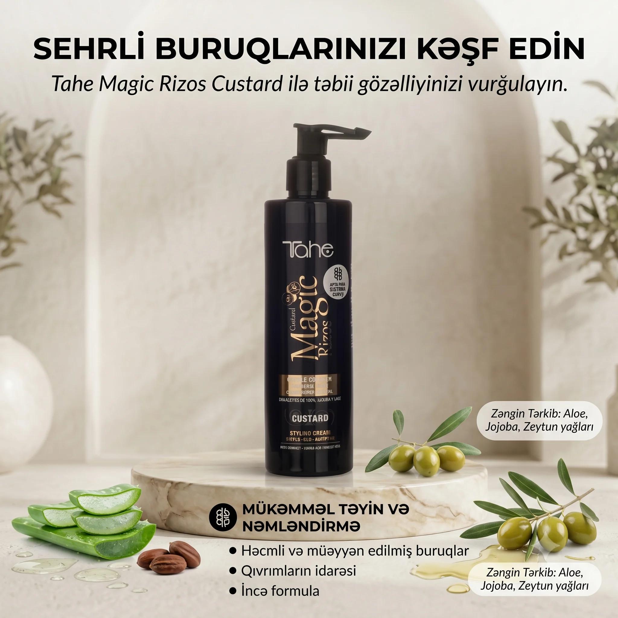 Magic Rizos Crema Capilar CUSTARD 300ml - миниатюра 2