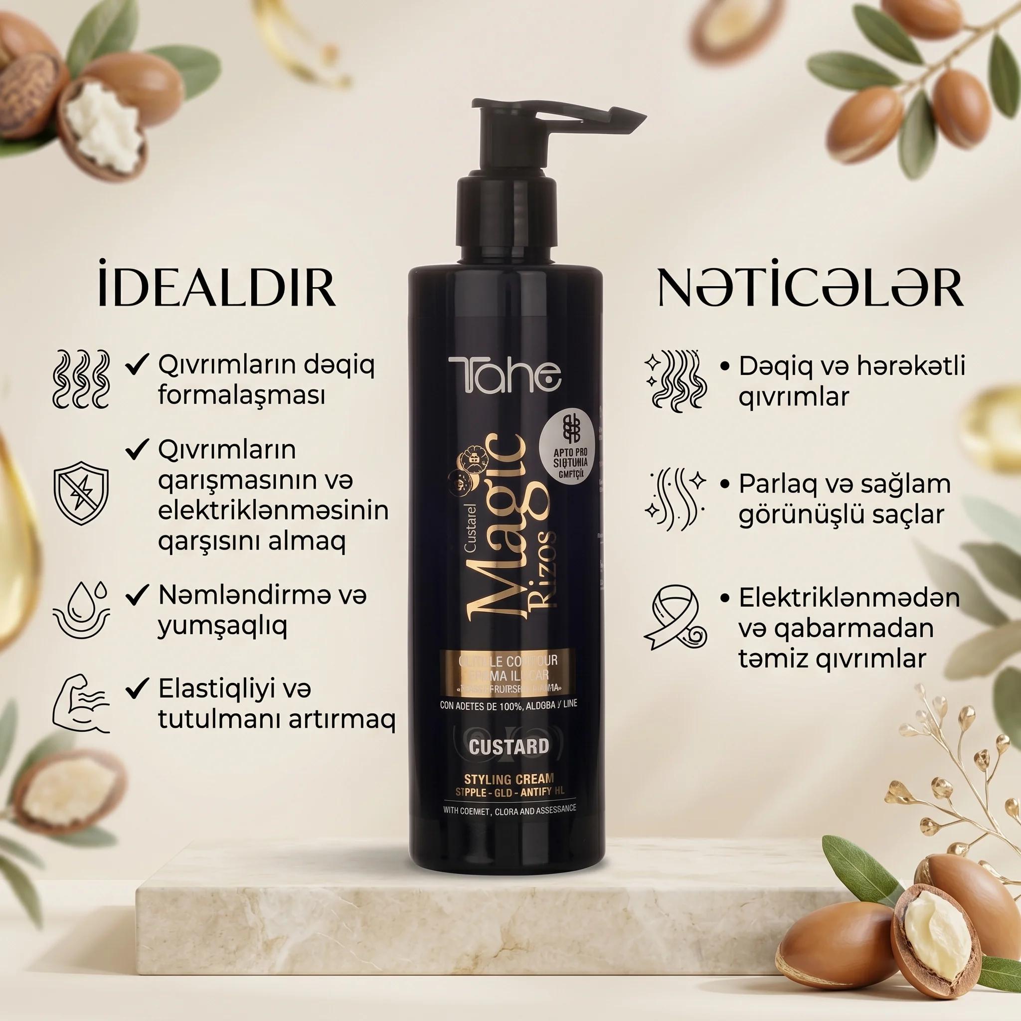 Magic Rizos Crema Capilar CUSTARD 300ml - миниатюра 4
