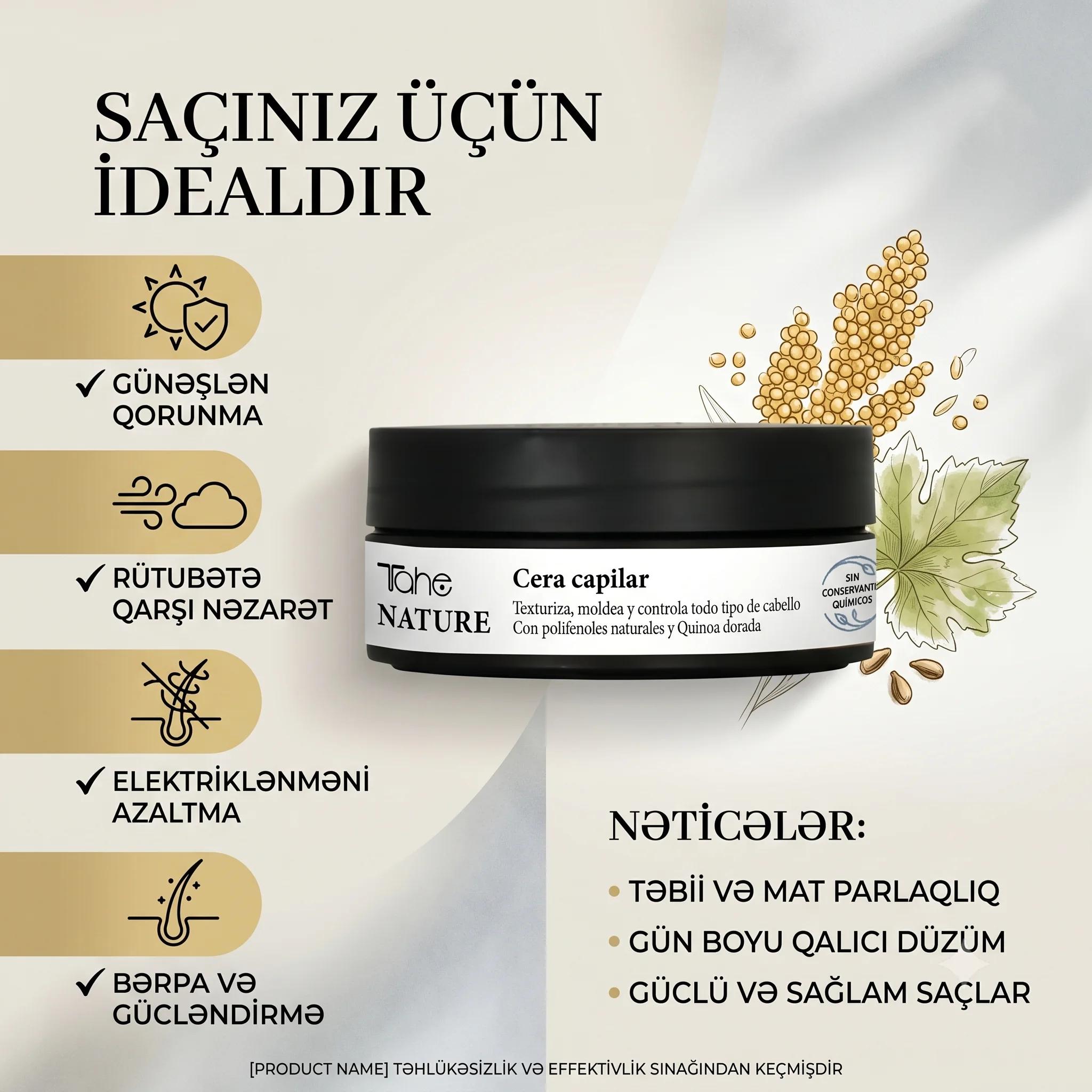 Tahe  Cera capilar 100ml - миниатюра 4
