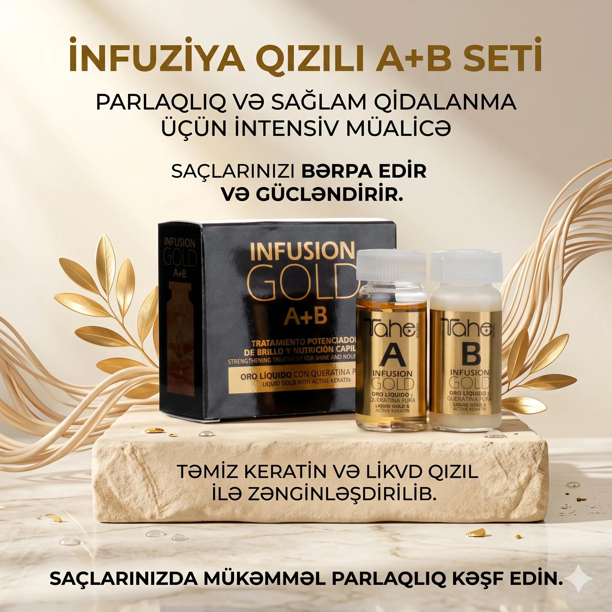 Tahe Infusion Gold A+B 2*10ml - миниатюра 2