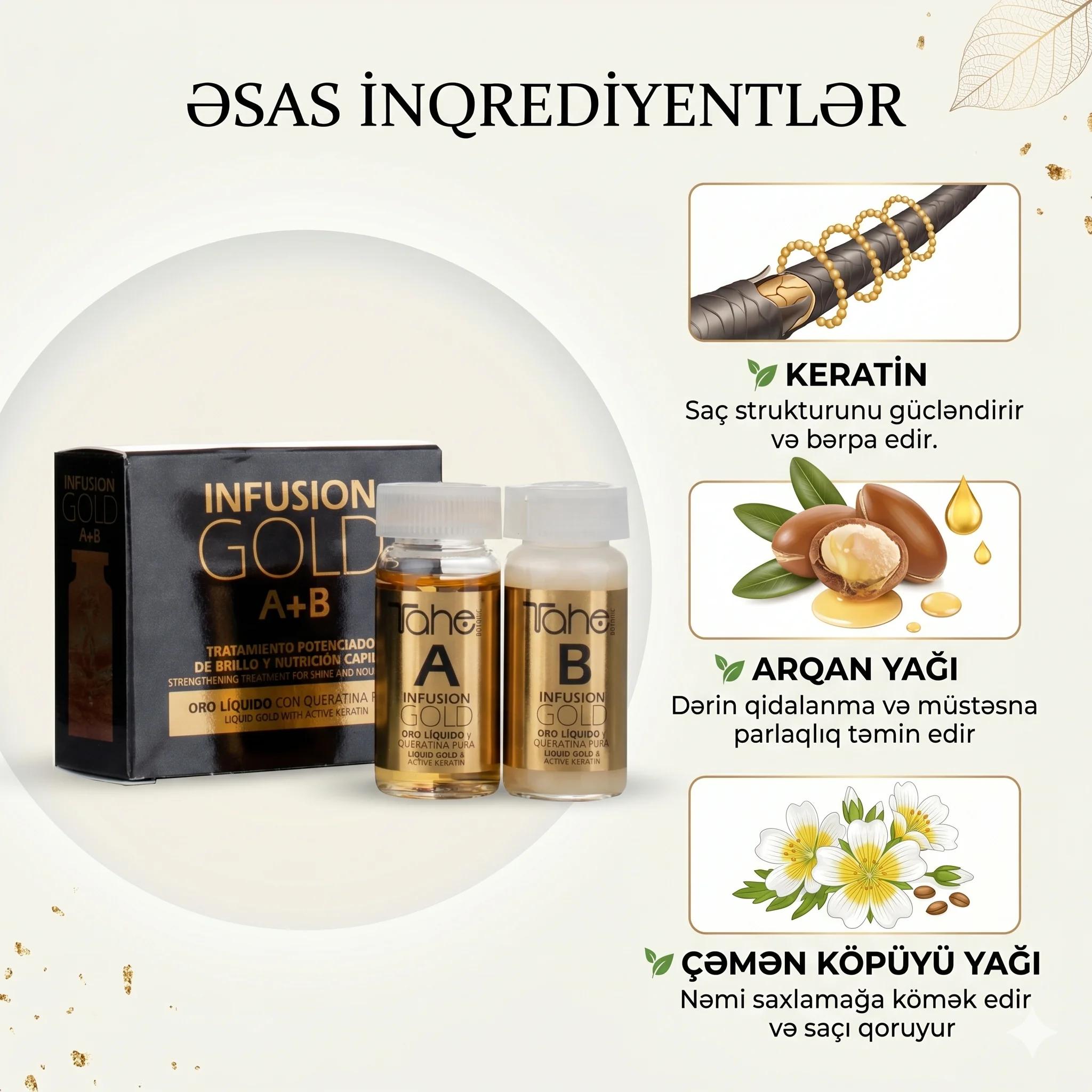 Tahe Infusion Gold A+B 2*10ml - миниатюра 3