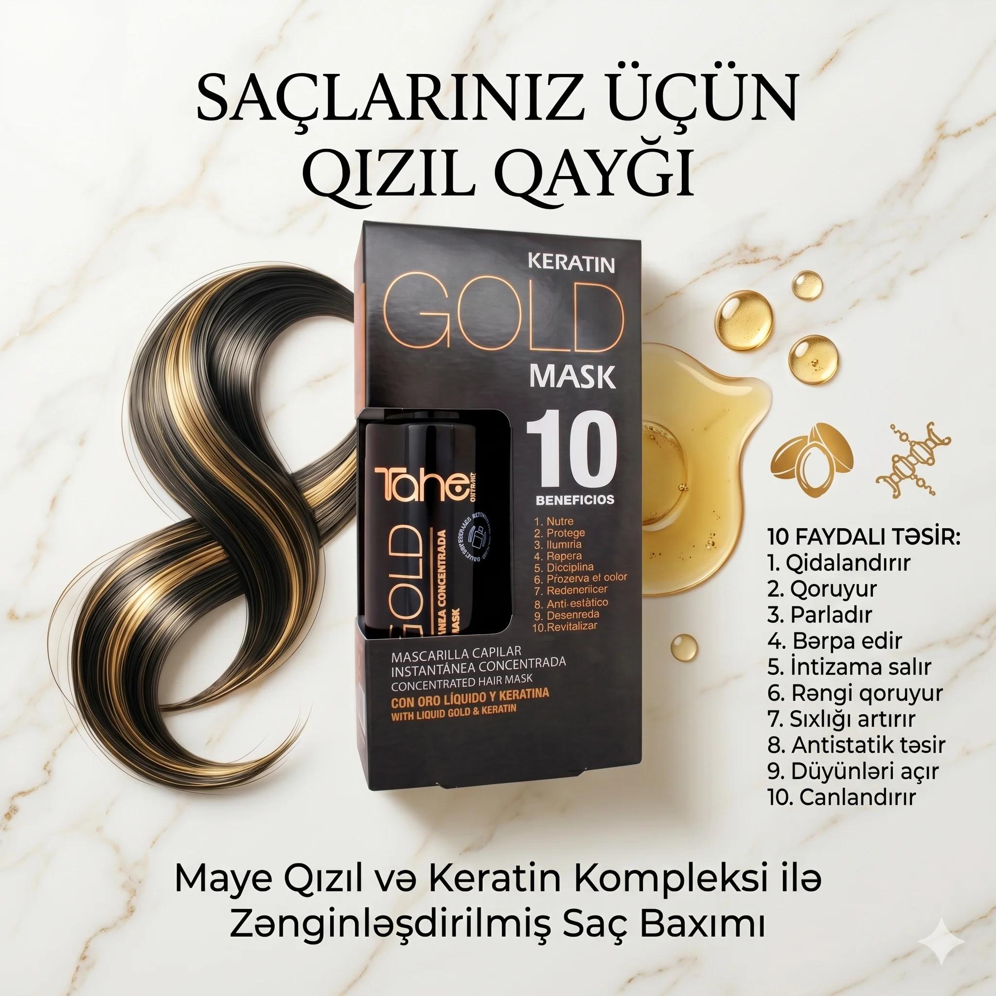 Tahe Gold Mask -Spray 125 ml - миниатюра 2