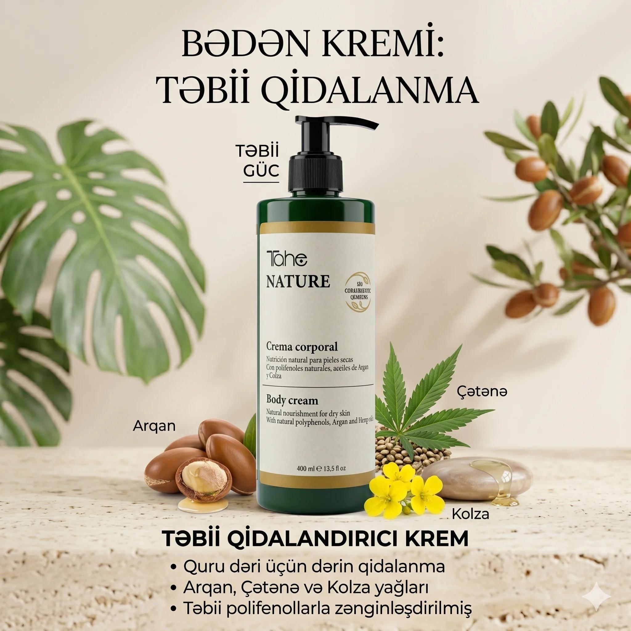 Tahe Nature Body Cream 400ml - миниатюра 2