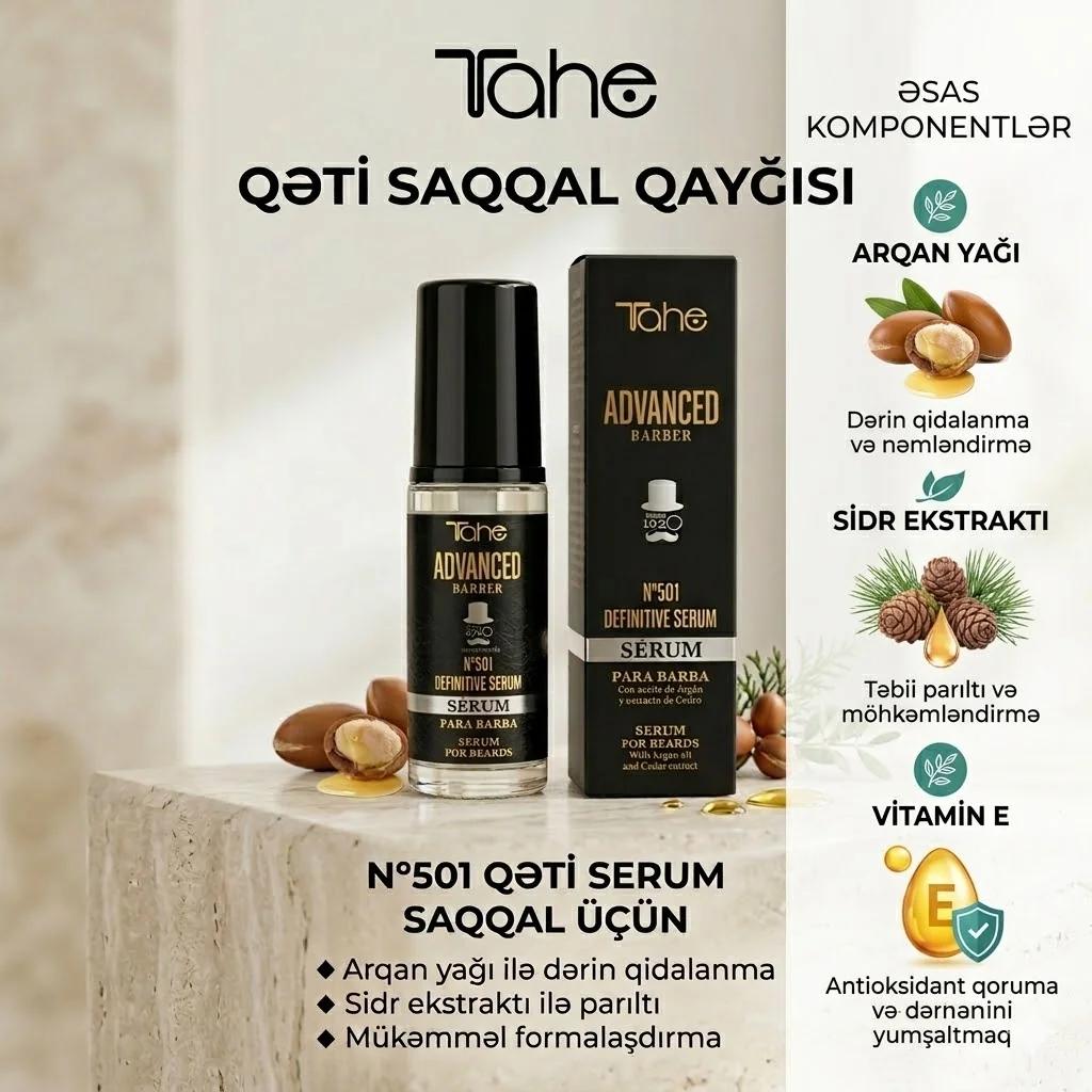 Tahe Advanced Barber Defintive Serum 501 - 30ml - миниатюра 3