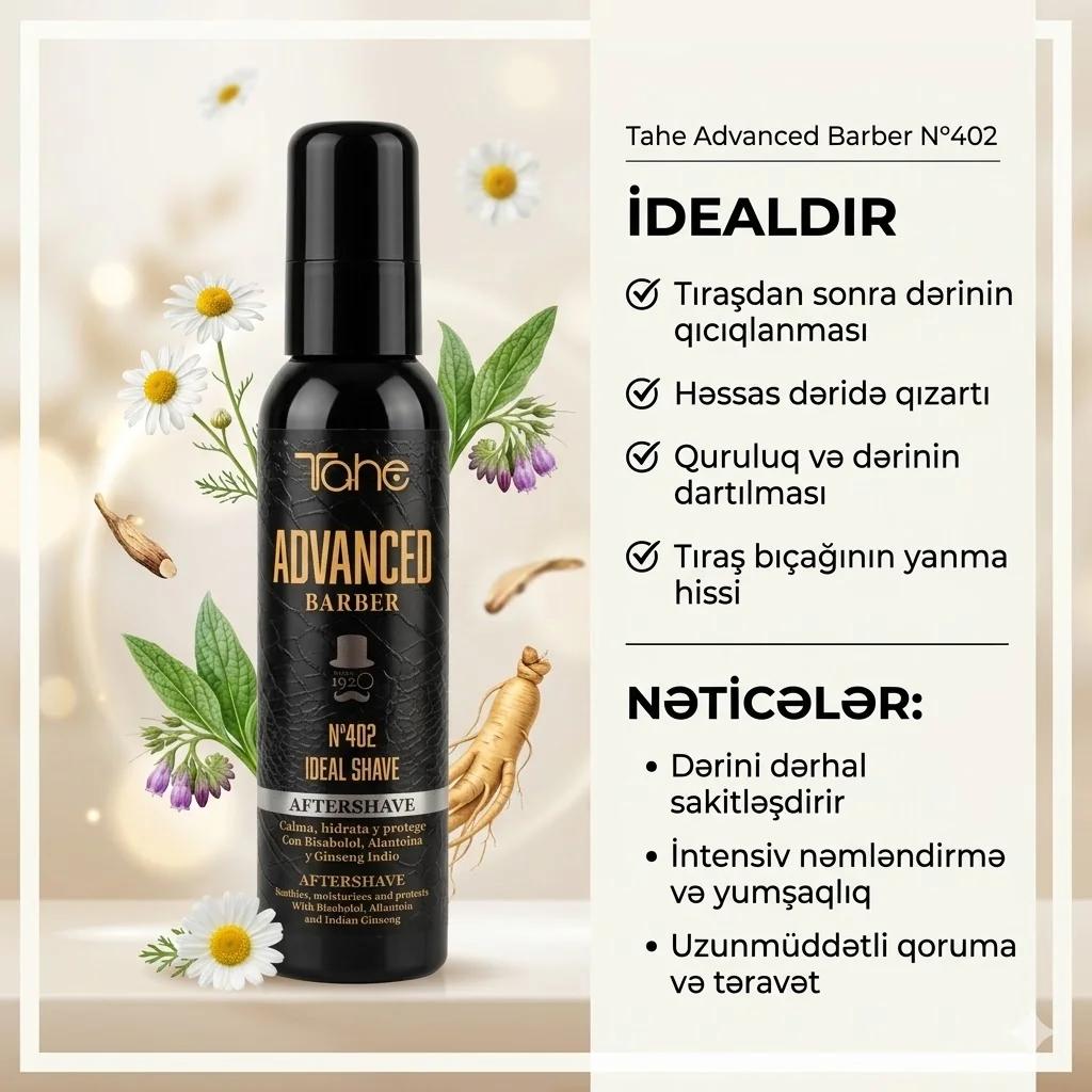 A.BARBER-Nº402 IDEAL SHAVE 125ML (BALSAMO AFTER-SHAVE) - миниатюра 4