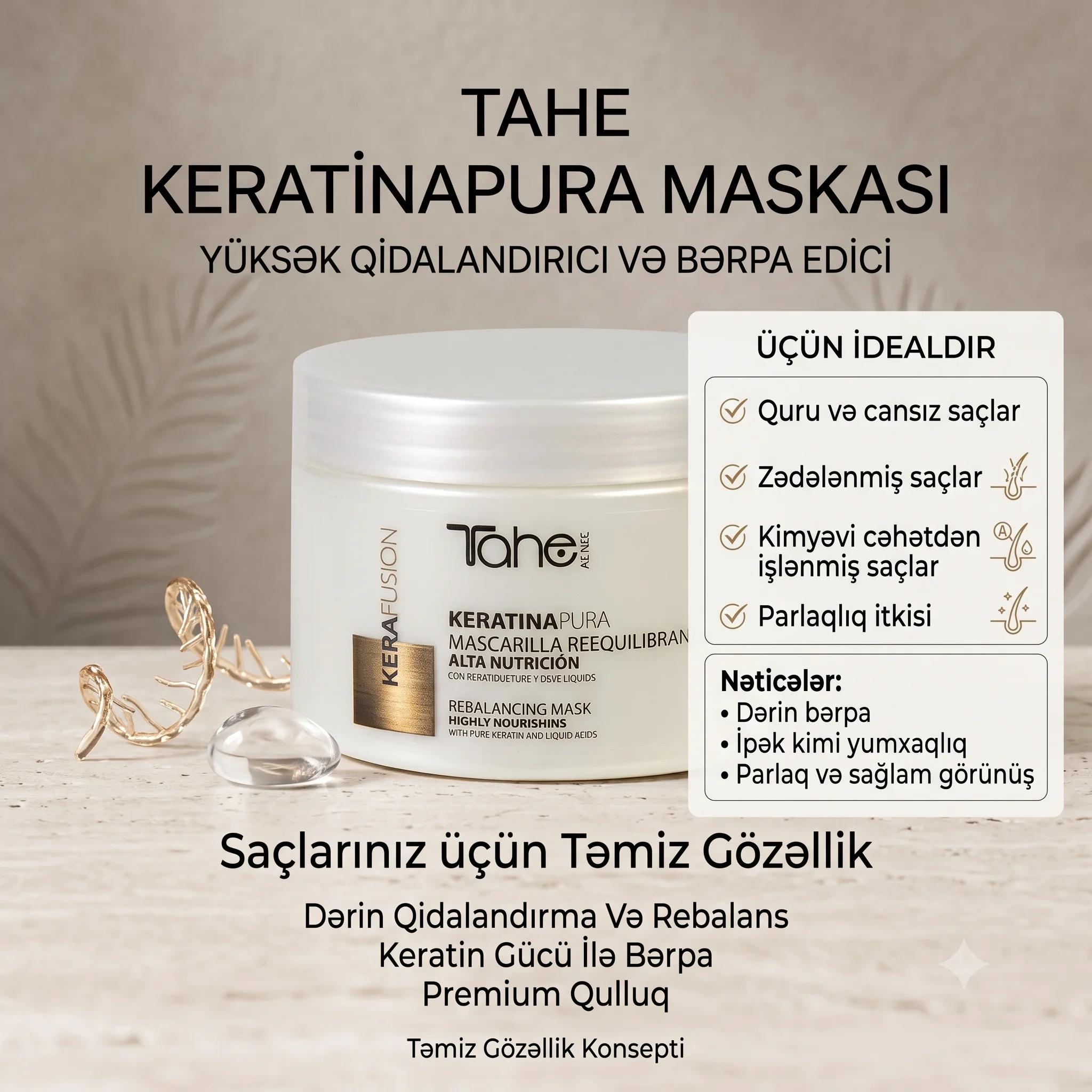 Tahe KeraFusion Mask 300ml - миниатюра 4