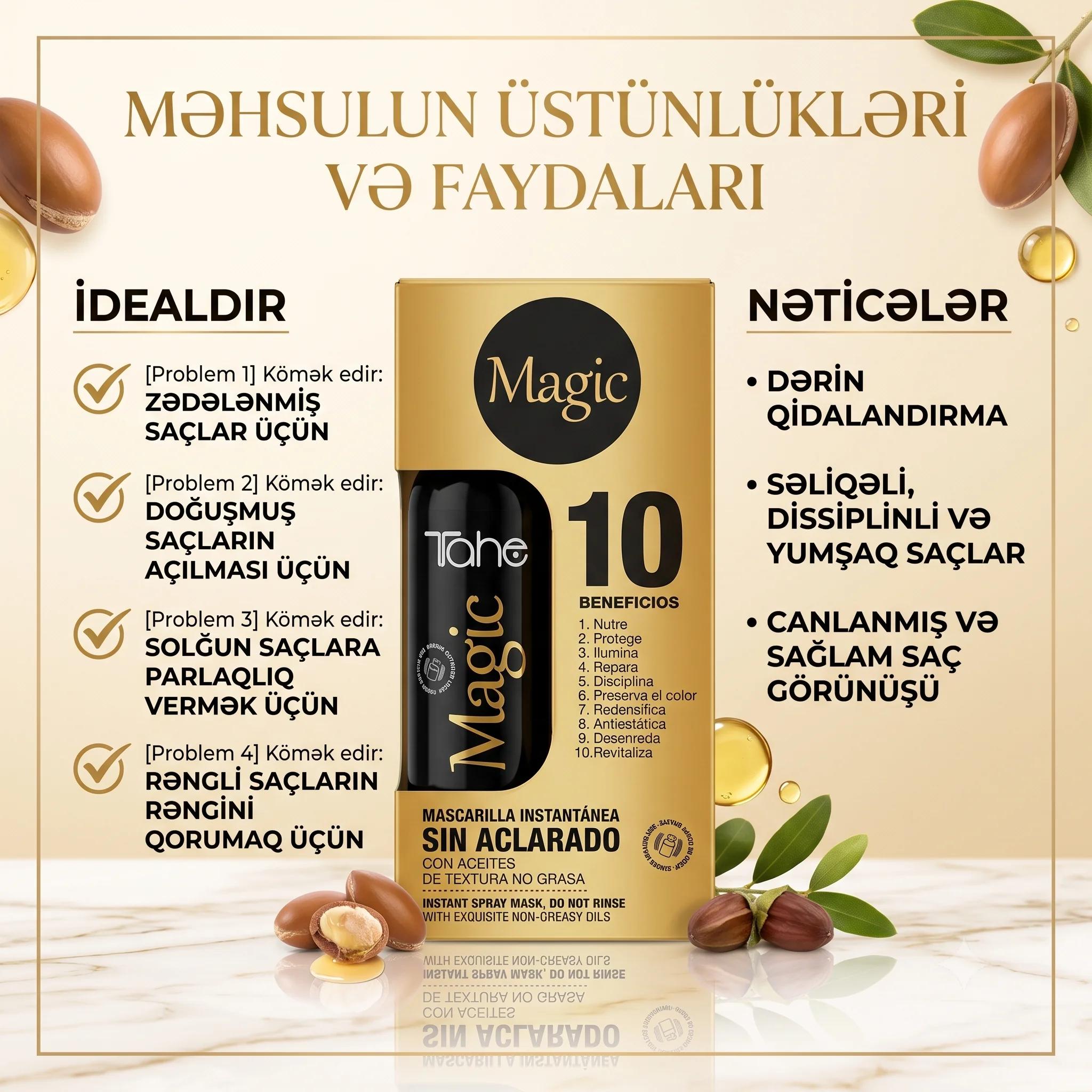 Tahe Magic 10 Beneficios Mascarilla 125ml - миниатюра 4