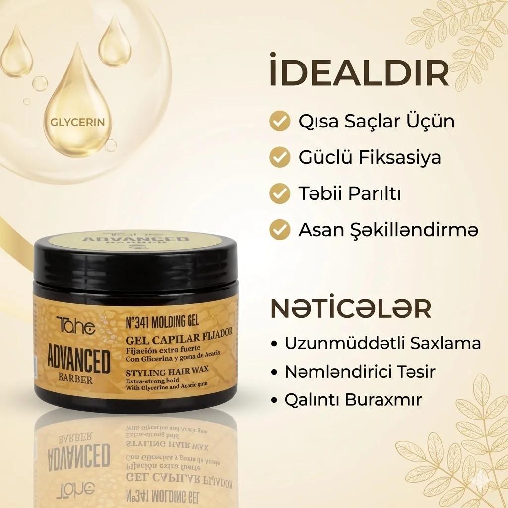 A.BARBER-Nº341 MOLDING GEL 300ML - миниатюра 4