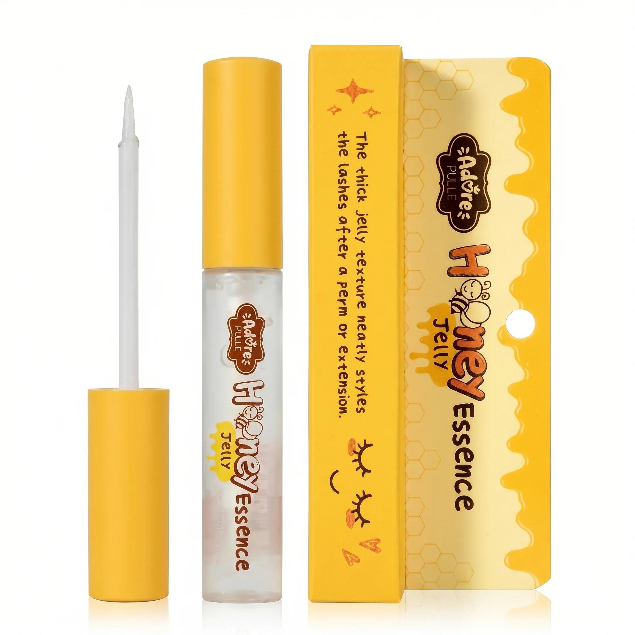 PULUK Adore HONEY JELLY ESSENCE медовая гель-сыворотка для ресниц с мокрым эффектом аниме, 10 - изображение 1