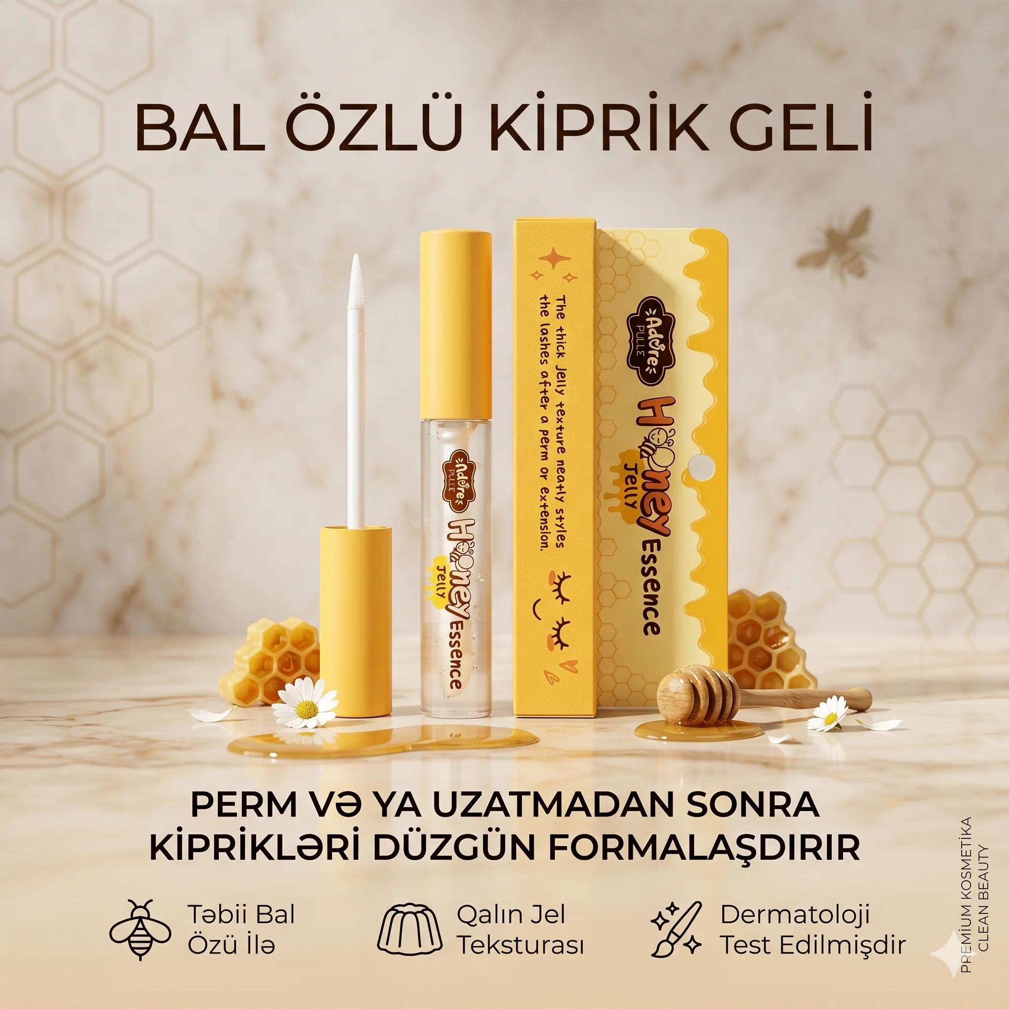 Kirpiklər və qaşlar üçün zərdab Puluk Honey Essence - миниатюра 2