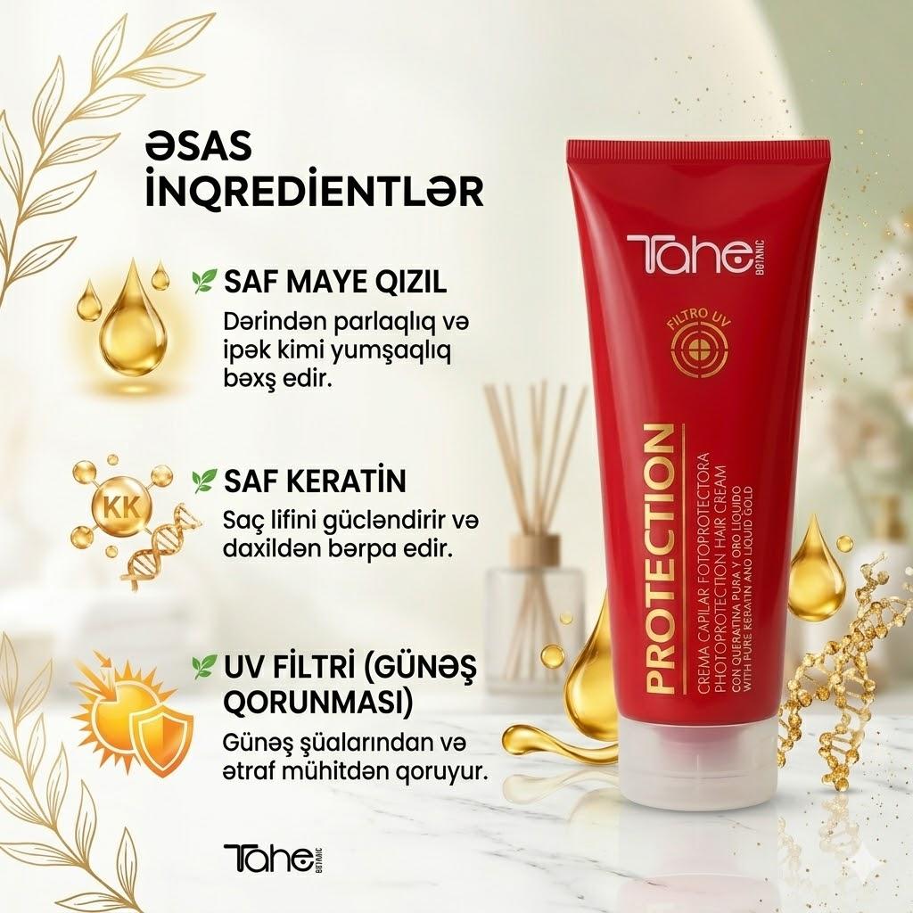 Tahe Protection Hair Cream 200ml - миниатюра 3