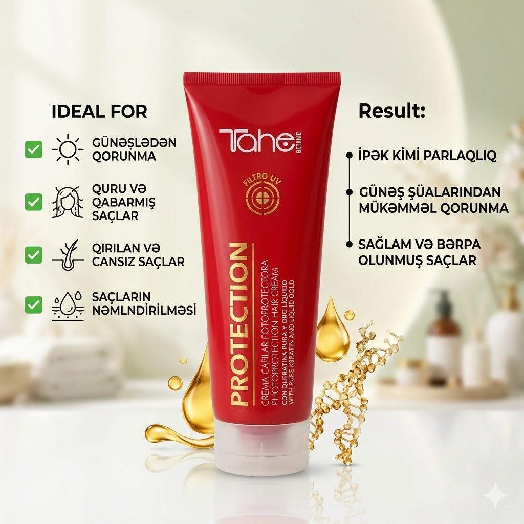 Tahe Protection Hair Cream 200ml - миниатюра 4
