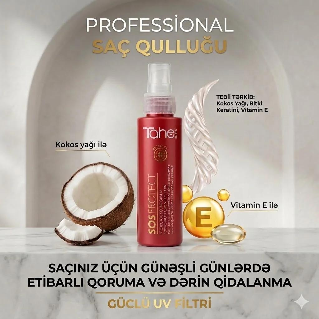 Tahe SOS PROTECT - МАСЛО ДЛЯ ВОЛОС 100ml - миниатюра 2