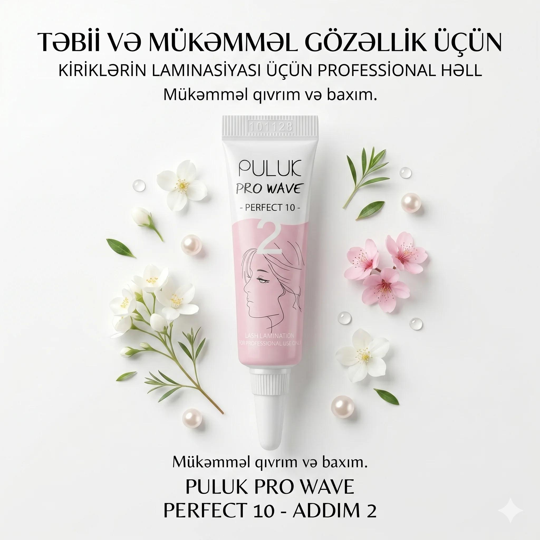 Состав №2 для ламинирования ресниц PULUK Pro Wave 7 г - миниатюра 2