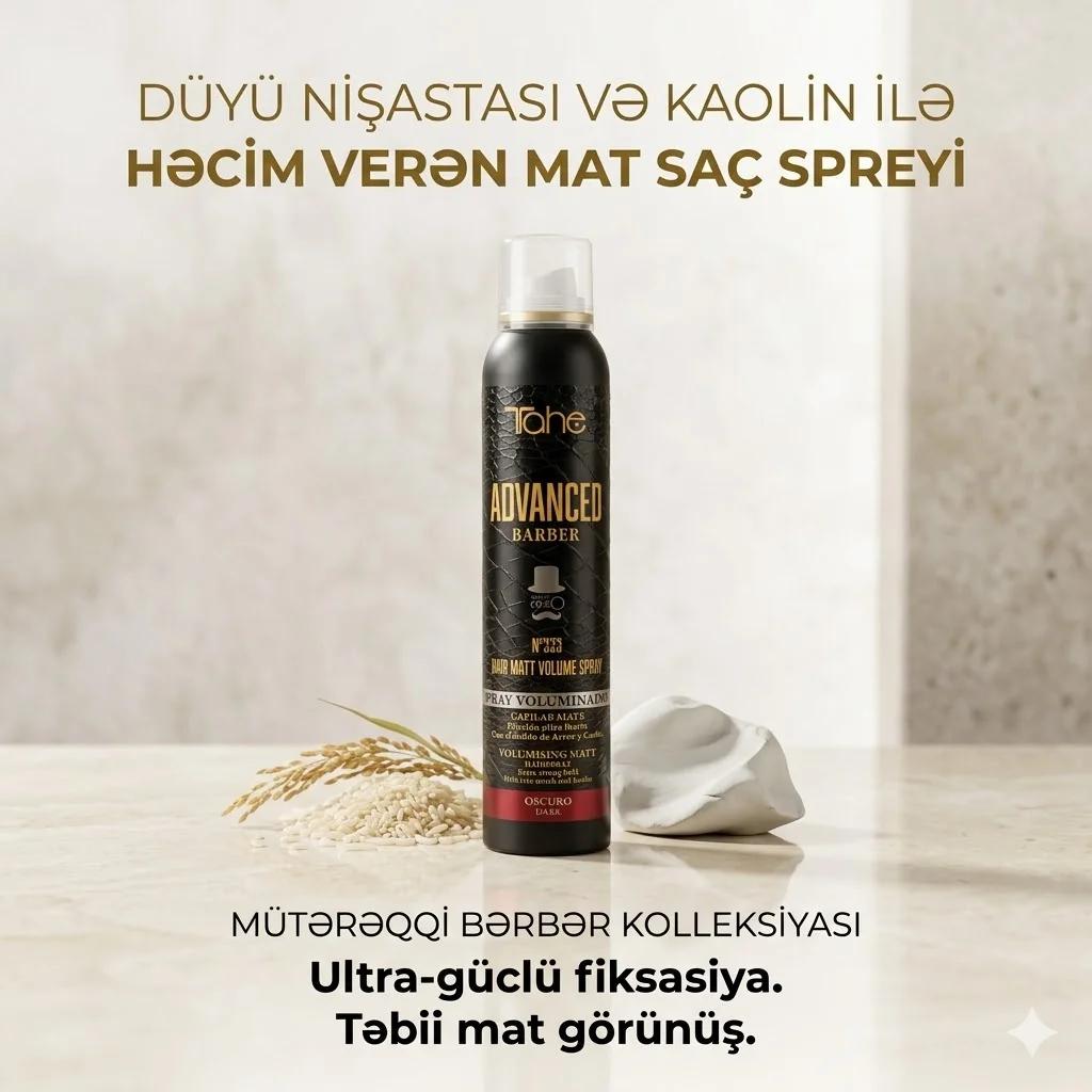 A.BARBER-Nº333 HAIR MATT VOLUME SPRAY 200ML - OSCURO - миниатюра 2