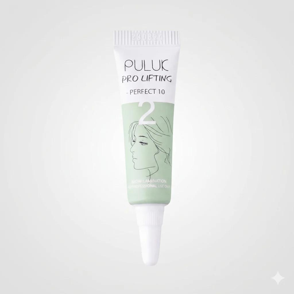 Состав №2 для долговременной укладки бровей PULUK Pro Lifting 7 г - изображение 1