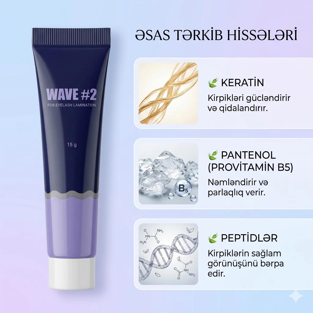 Состав № 2. Крем закрепляющий Beauty Wave 15 г /NEW/ - миниатюра 3