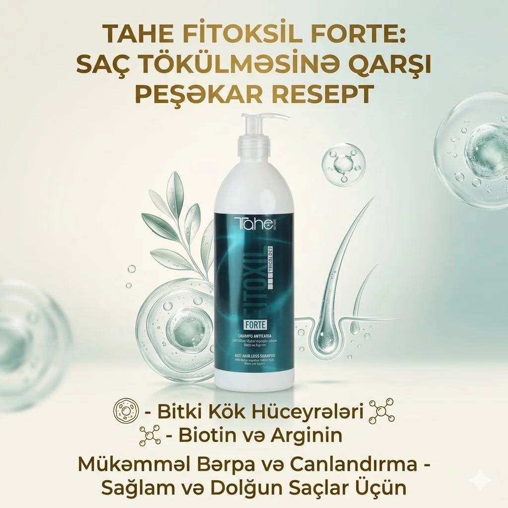 Tahe Fitoxil Tricology Forte Shampoo 1000ml - миниатюра 2