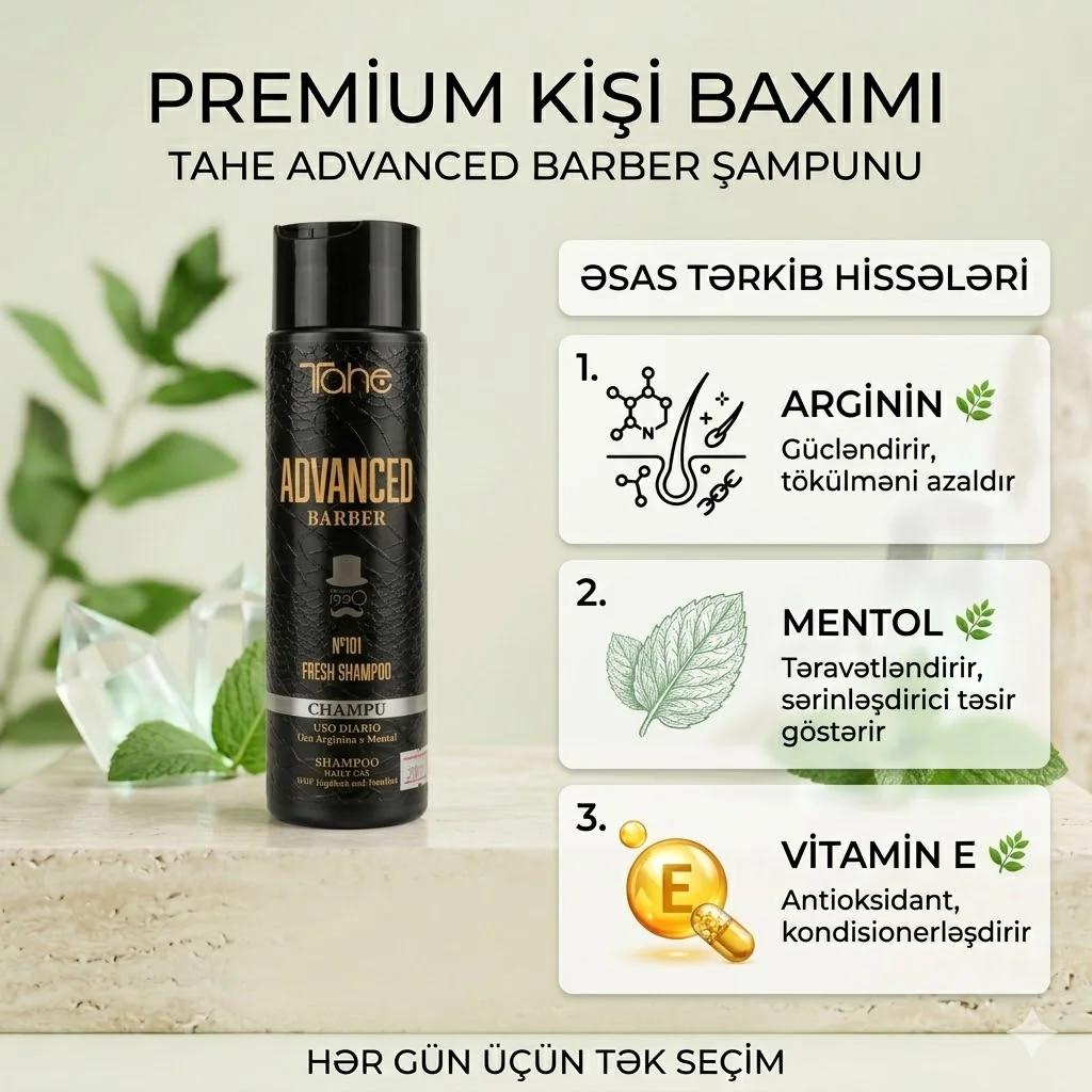 Tahe Advanced Barber  №101 Smp - 300 ml - миниатюра 3