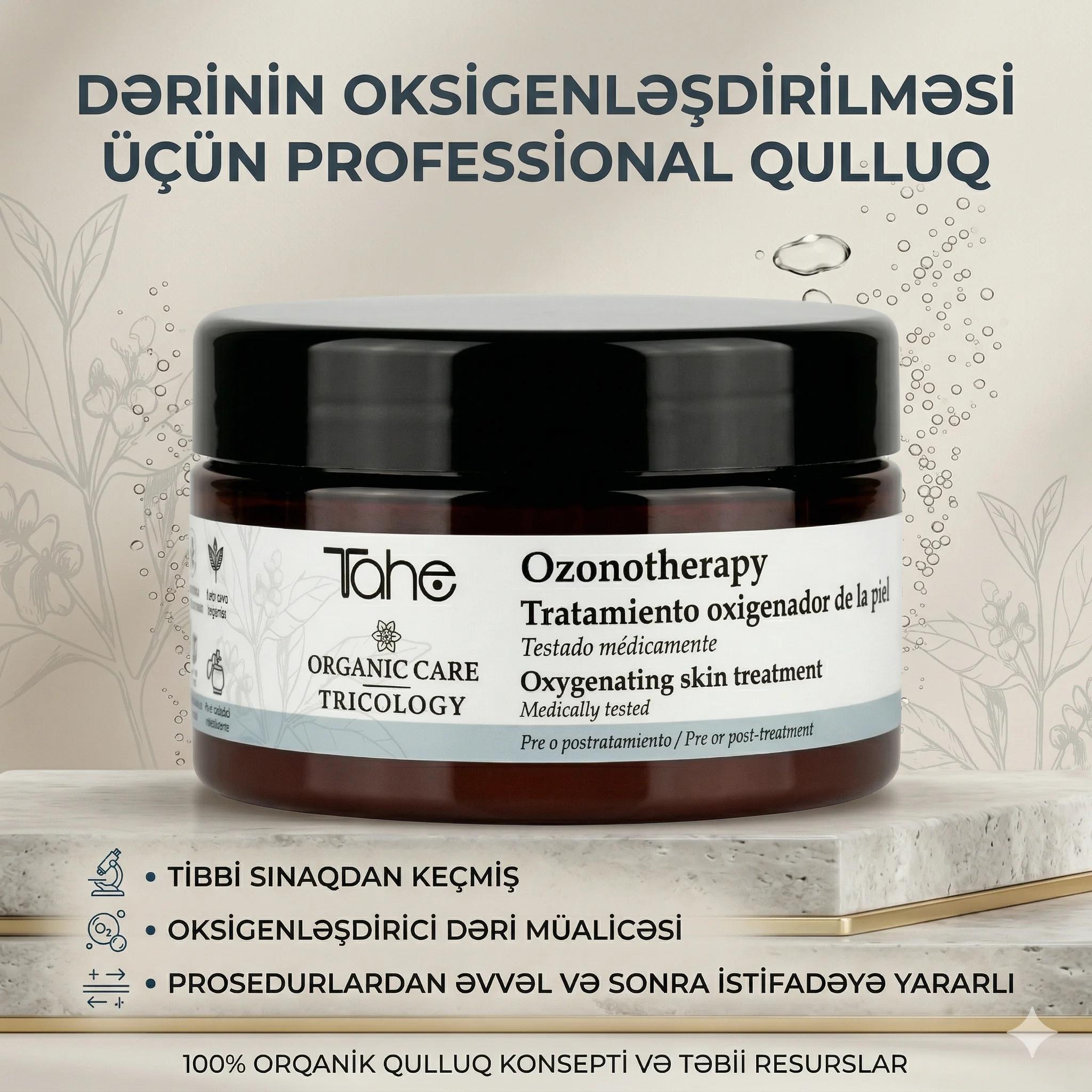 Tahe Organic Care TRICOLOGY-TRATAMIENTO OXIGENADOR OZONOTHERAPY 300ML - миниатюра 2