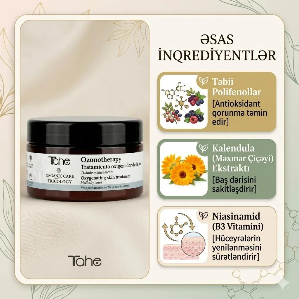 Tahe Organic Care TRICOLOGY-TRATAMIENTO OXIGENADOR OZONOTHERAPY 300ML - миниатюра 3
