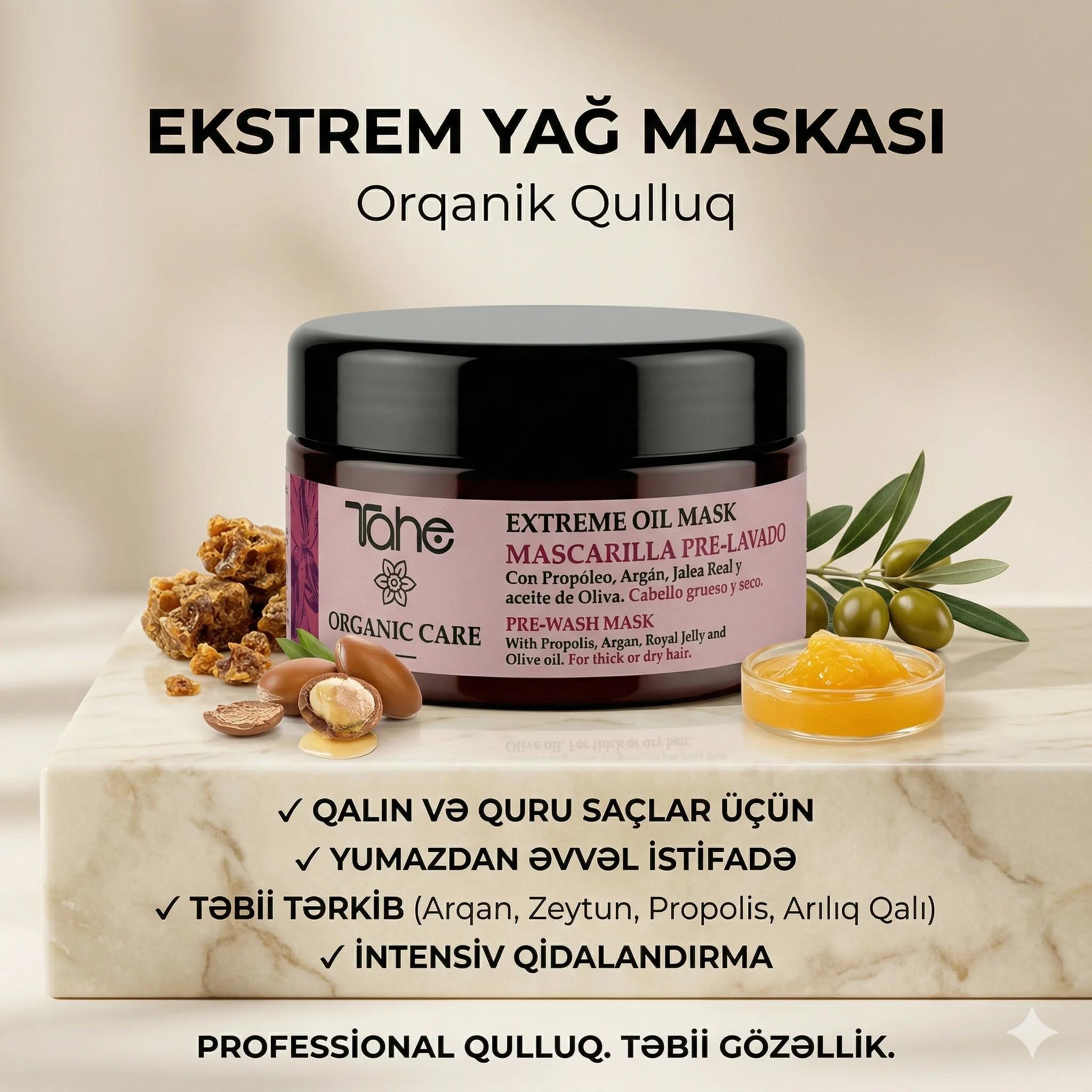 ORGANIC CARE-EXTREME MASK PRE-WASH THIN HAIR 300ML - миниатюра 2