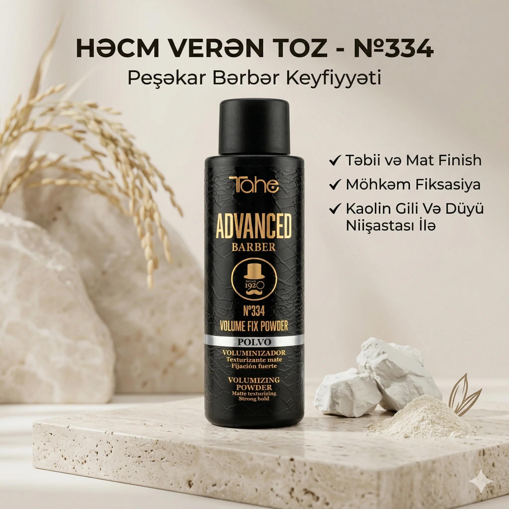 Tahe Advanced Barber N°334 Volume Fix Powder - миниатюра 2