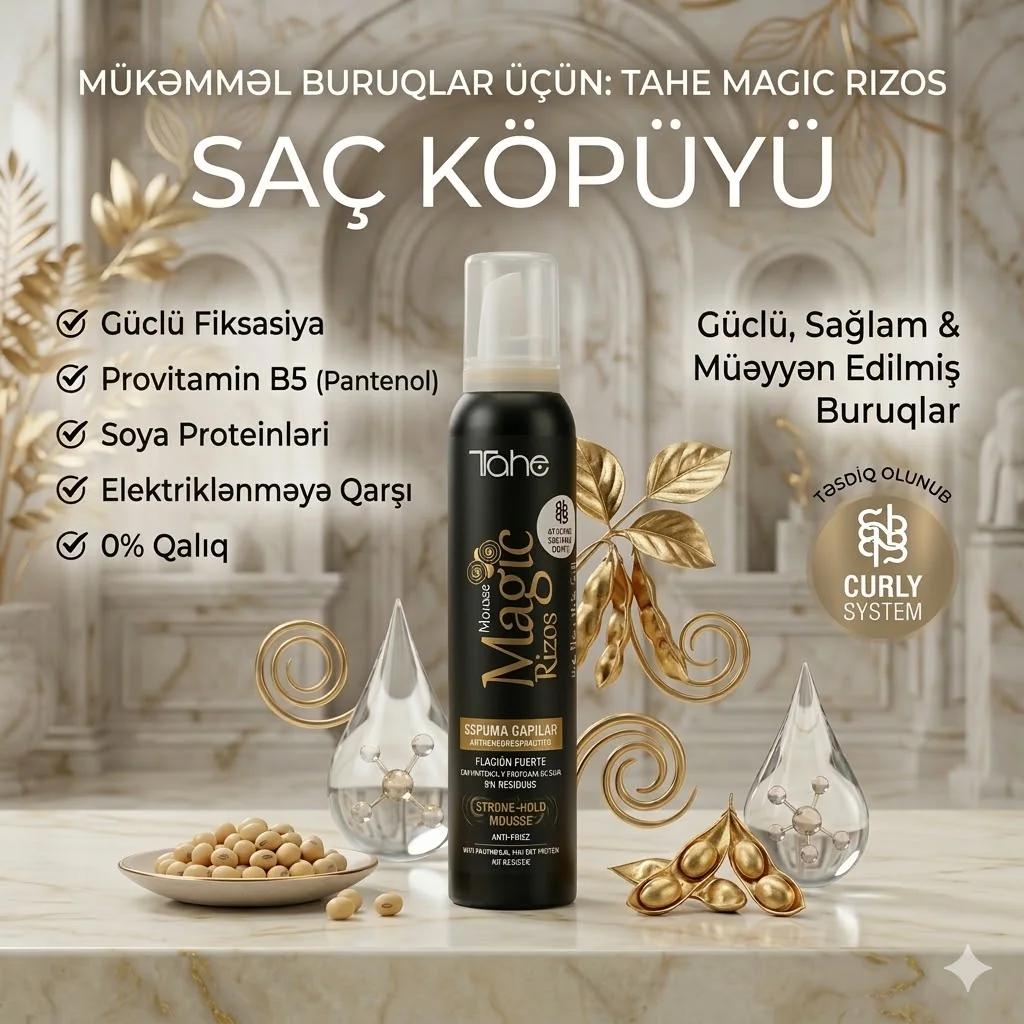 MAGIC RIZOS-CURLY-ESPUMA FIJACION FUERTE 200ML - миниатюра 2