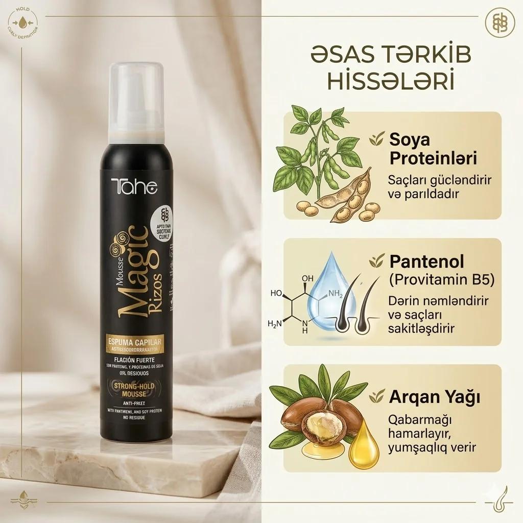 MAGIC RIZOS-CURLY-ESPUMA FIJACION FUERTE 200ML - миниатюра 3