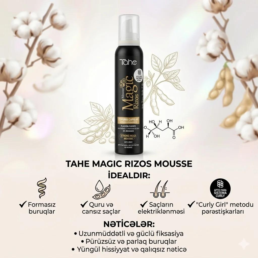 MAGIC RIZOS-CURLY-ESPUMA FIJACION FUERTE 200ML - миниатюра 4