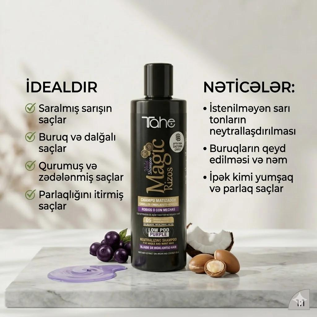 Magic Rizos Low Poo Shampoo 300ml - миниатюра 4