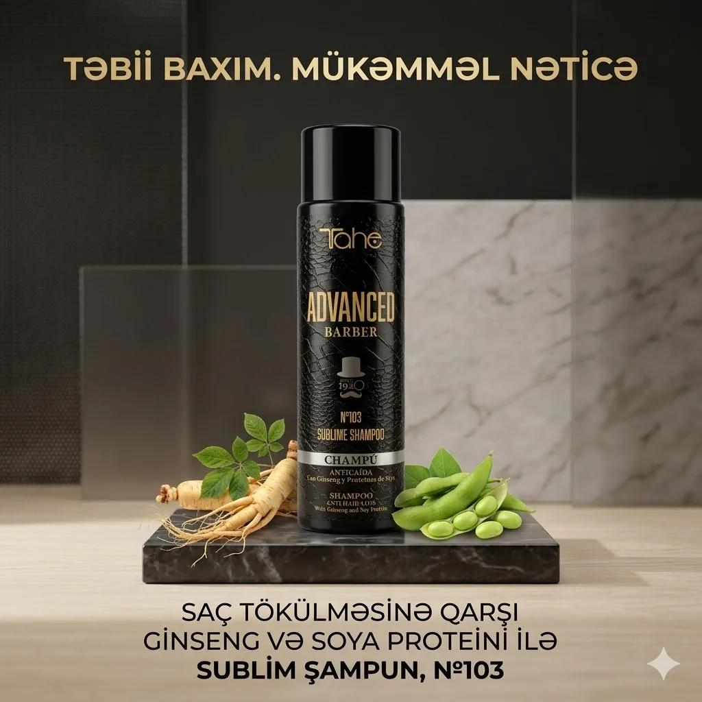 Tahe Barber №103 Shampoo 300ml - миниатюра 2