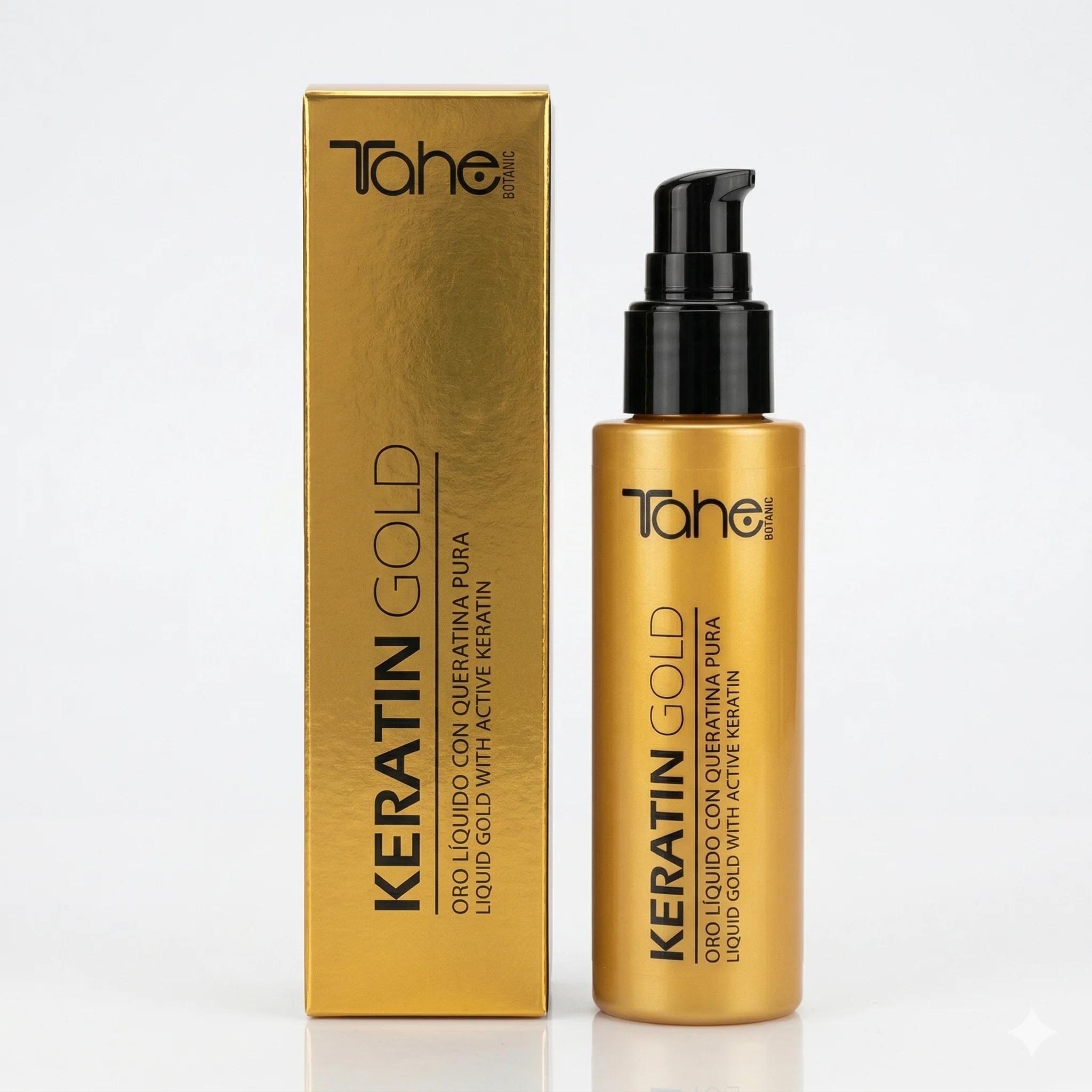 Tahe Botanic Keratin Gold Oil - 100ml - изображение 1