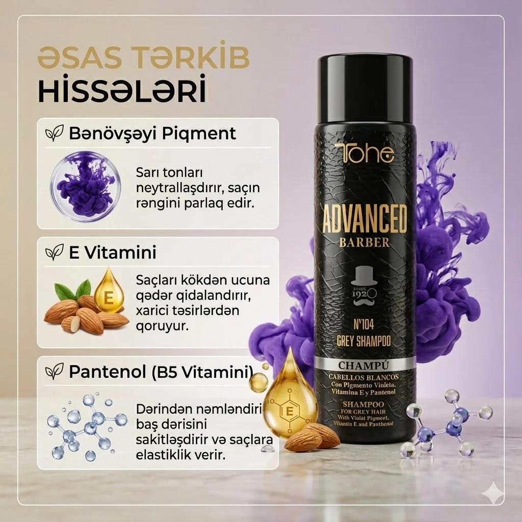 BARBER №104 Shampoo 300ml - миниатюра 3