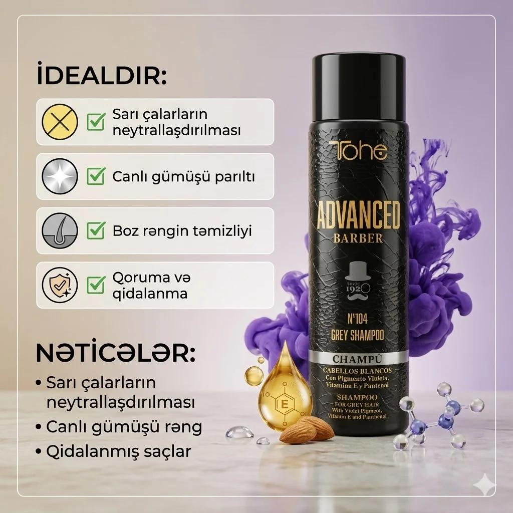 BARBER №104 Shampoo 300ml - миниатюра 4