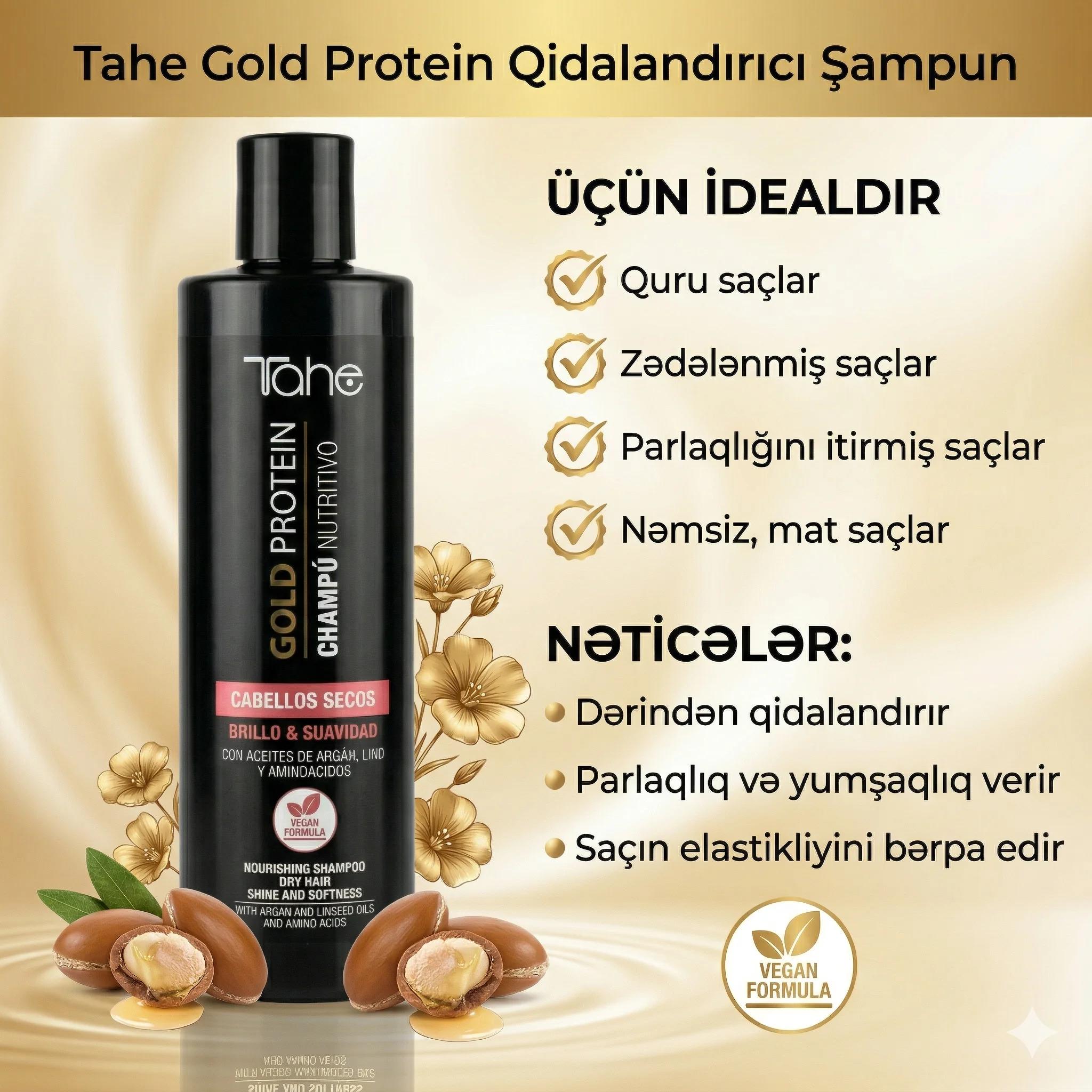 Tahe Nourishing shampoo 300ml - миниатюра 4