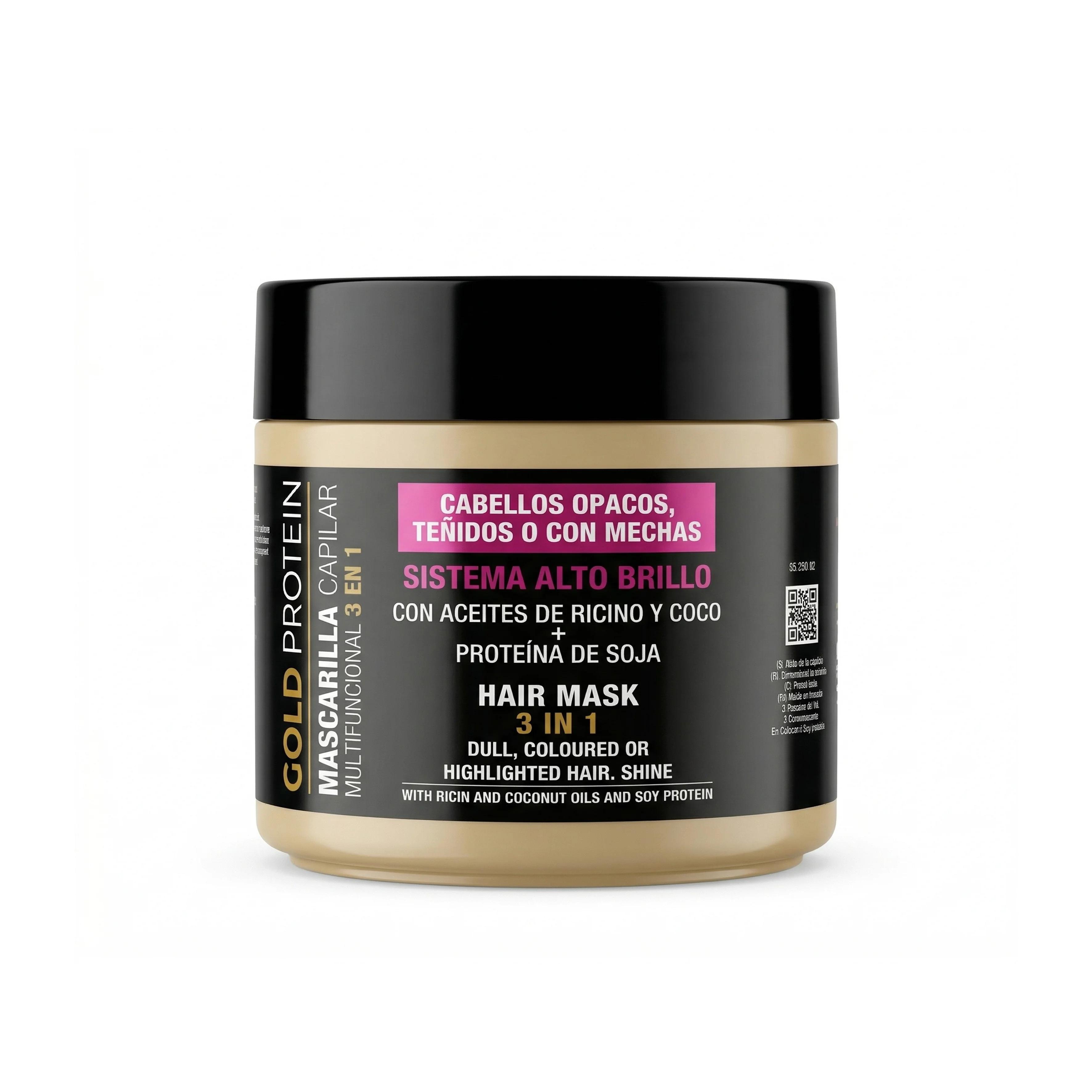 Tahe Gold Protein Mascarilla Capilar 400ml - изображение 1