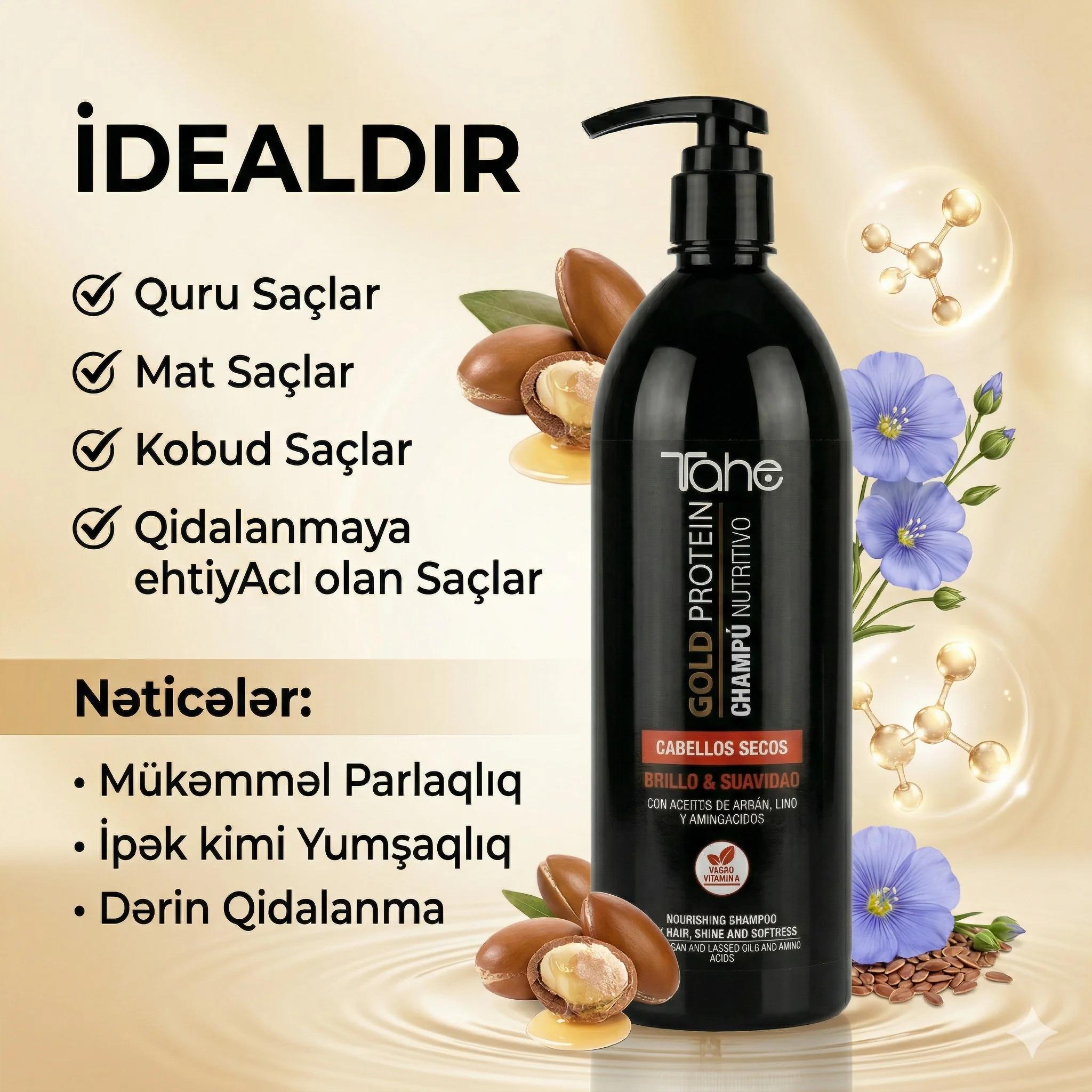 Tahe Nourishing Shampoo 1000ml - миниатюра 4