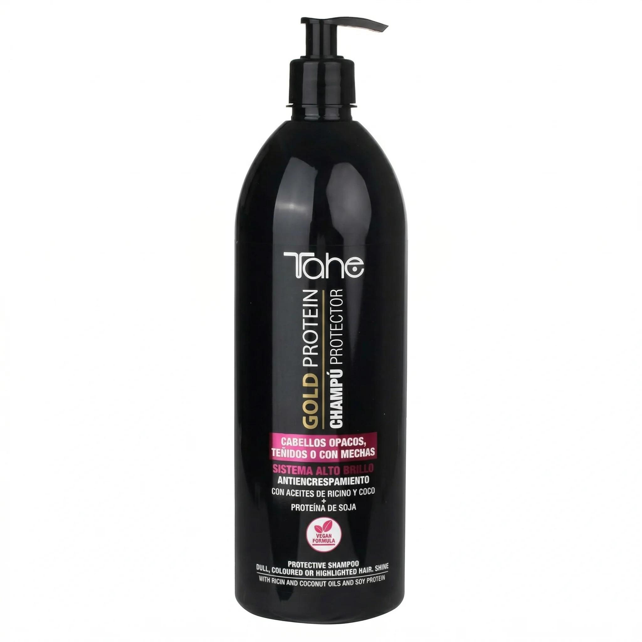 Tahe Gold Protein Shampoo Protector 1000ml - изображение 1