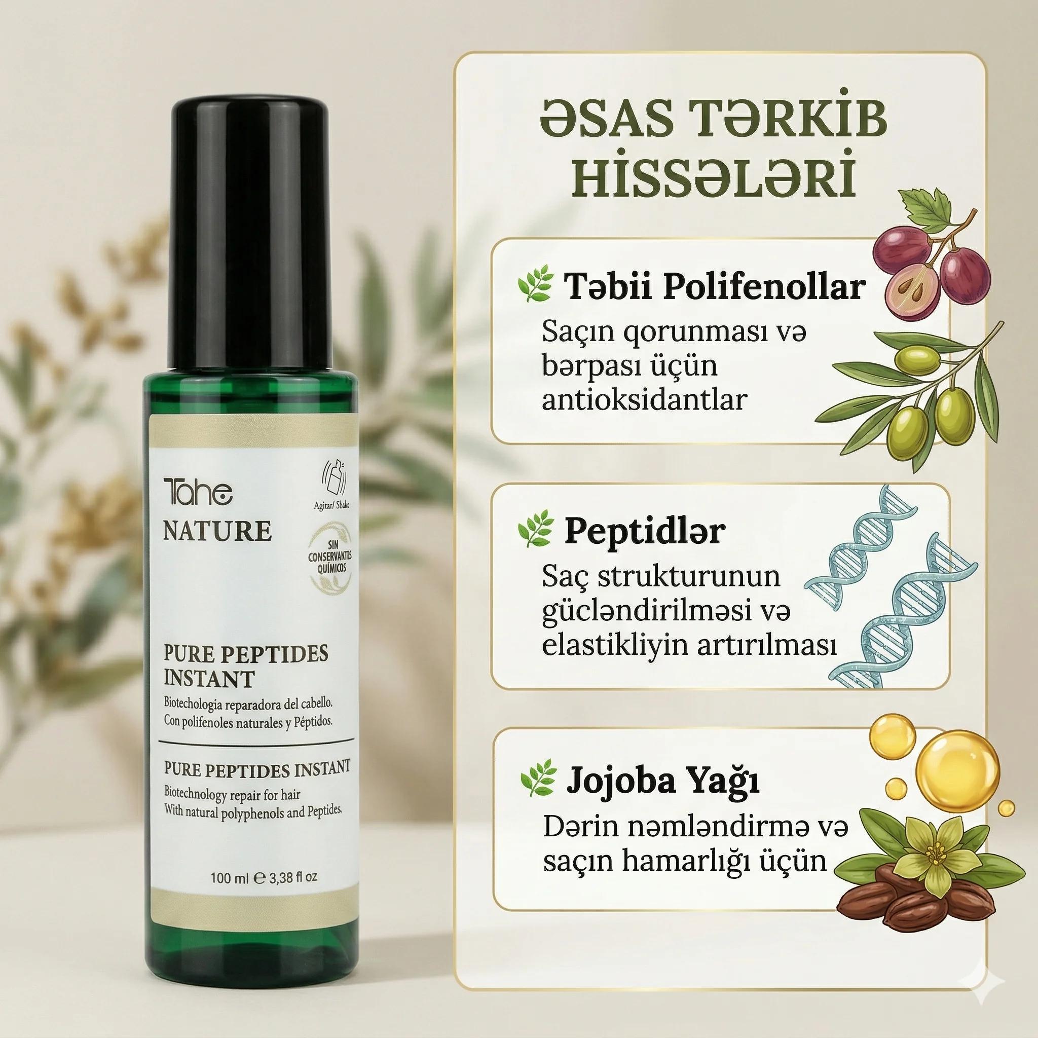 Tahe Nature Pure Peptides Instant 100 ml - миниатюра 3