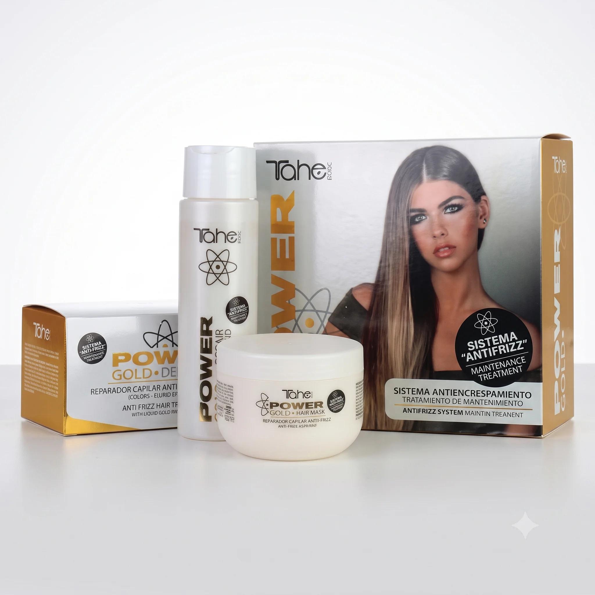 Tahe Power Gold Sistema Antifrizz SET - изображение 1