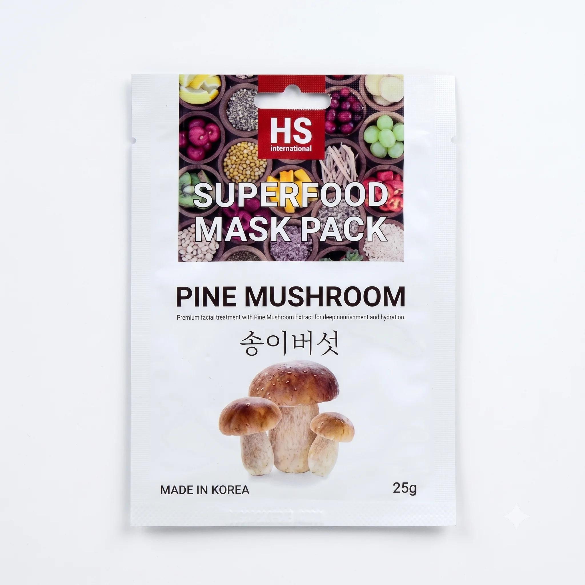 Parça maska HS International Botanical Fit Pine Mushroom 25 q - изображение 1