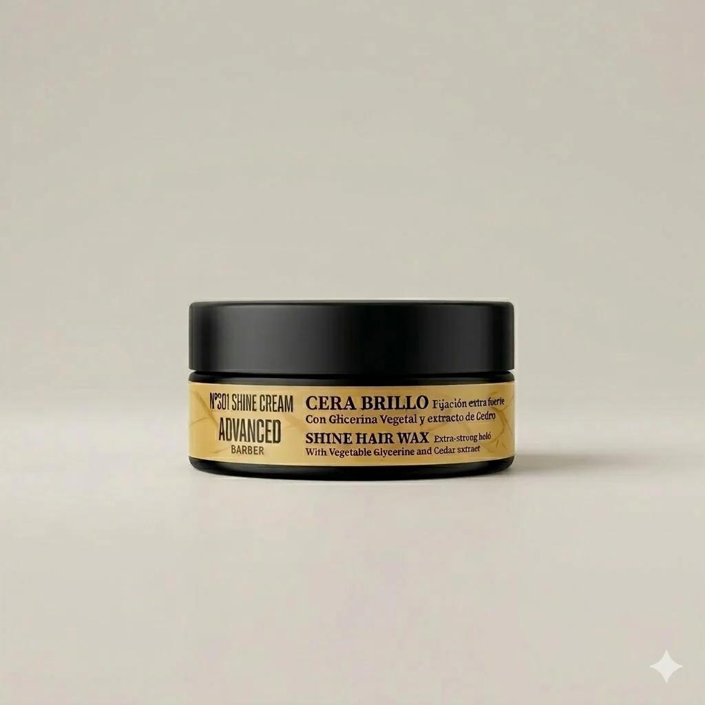 A.BARBER-Nº301 SHINE CREAM 100ML (CERA BRILLO C/EXT CEDRO) - изображение 1