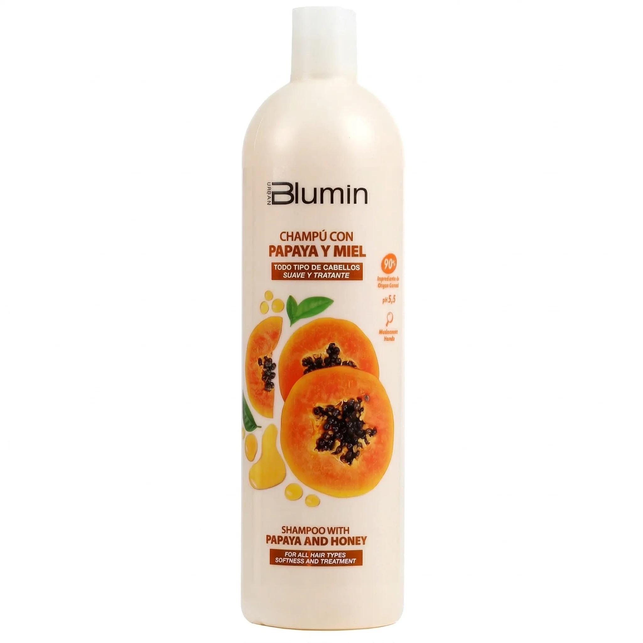 BLUMIN Shampoo with Papaya and Honey 1000ml - изображение 1